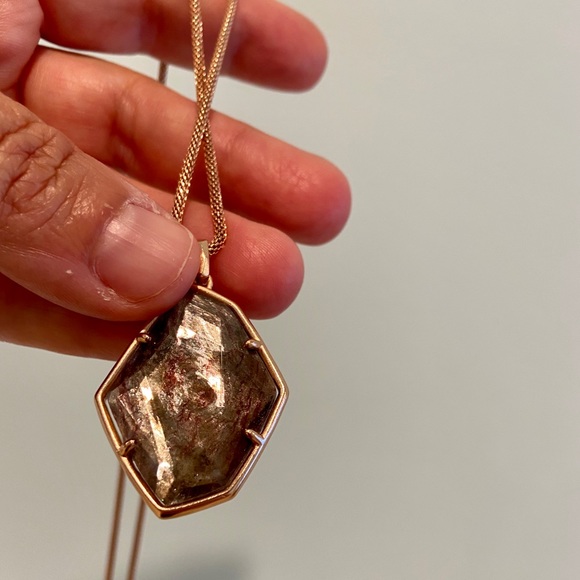 NWT Kendra Scott Kalani Rose Gold Necklace - Picture 15 of 16